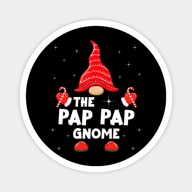 The Pap Pap Gnome Matching Family Christmas Pajama Magnet by Foatui